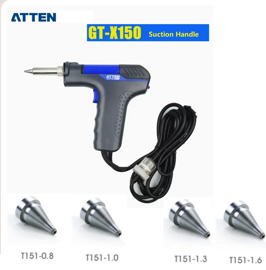 ATTEN Original  GT-X150 handle and  Tin suction handle soldering Tip For GT-5150 Multifunctional Desoldering Station