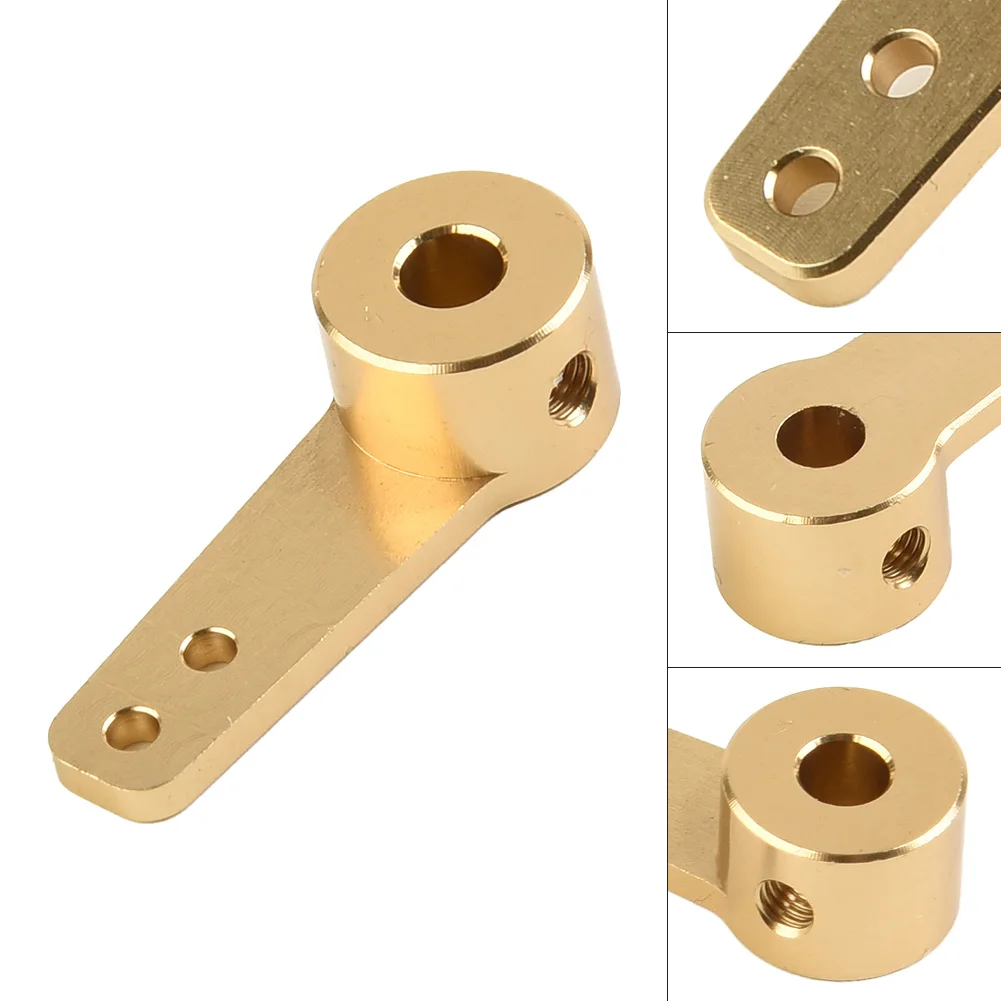 Hand Tool RC Model Vehicle Parts 3.1MM 4.1MM 5.1MM Single Steering Rudder Tiller Arms For RC Model Car Boat