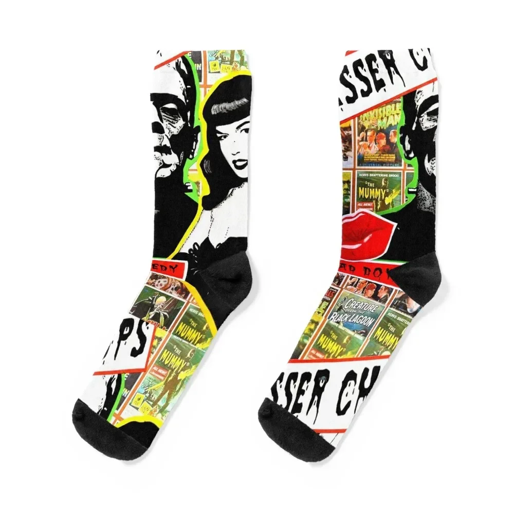 Dead Down Comedy Socks kawaii warm winter Men's Socks Women's