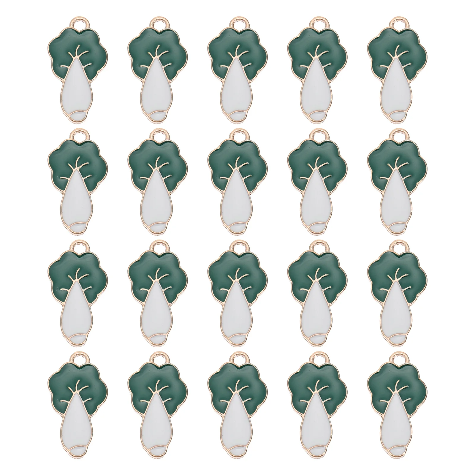 

20 Pcs Vegetable Cartoon Earrings Idyllic Style Pendant DIY Bracelet Necklace Accessories Jewelry Making naments Decorations