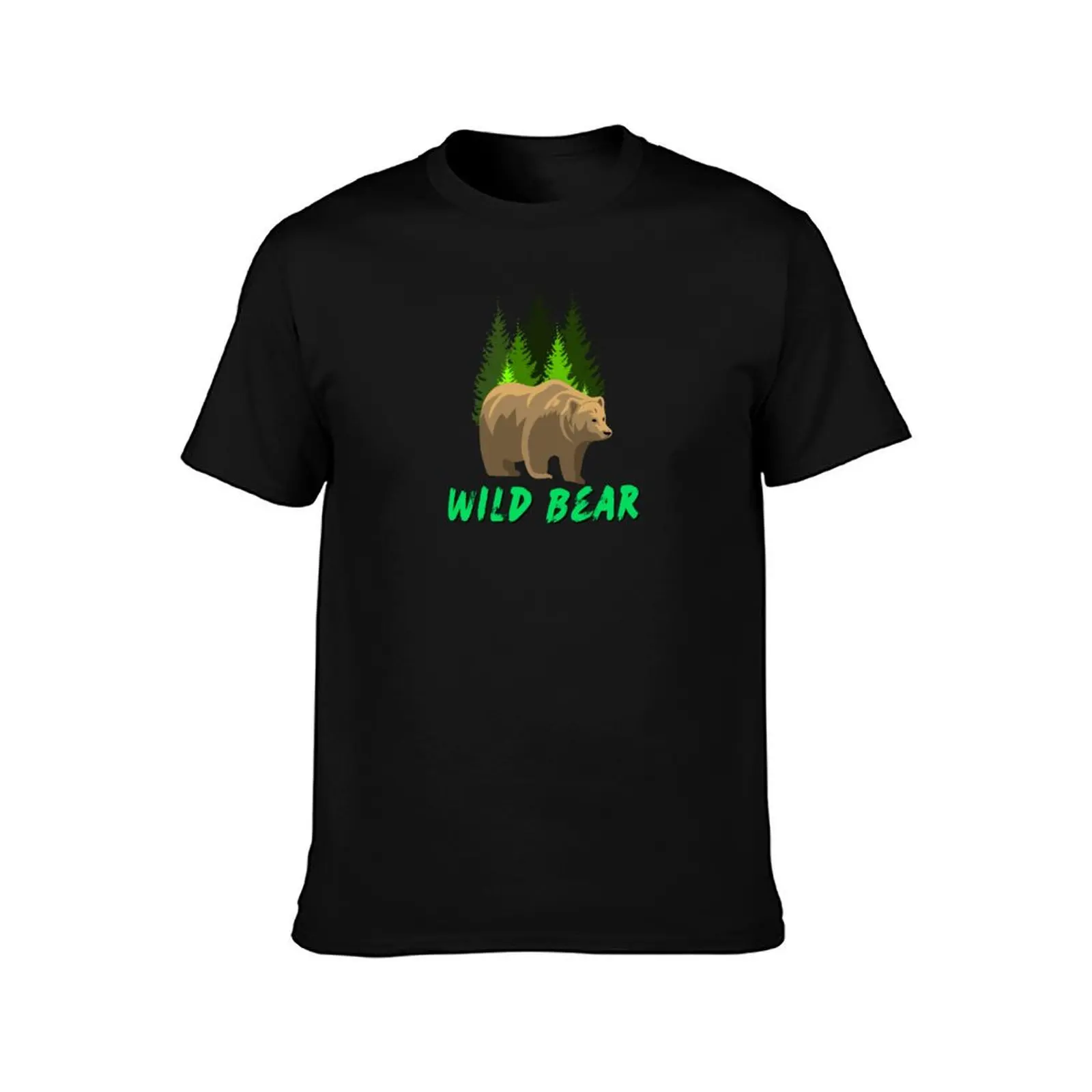 Gay Wild Bear Paw Claw Grizzly Polar Panda Flag T-Shirt Basic Lightweight Short Sleeve Tee T-Shirt