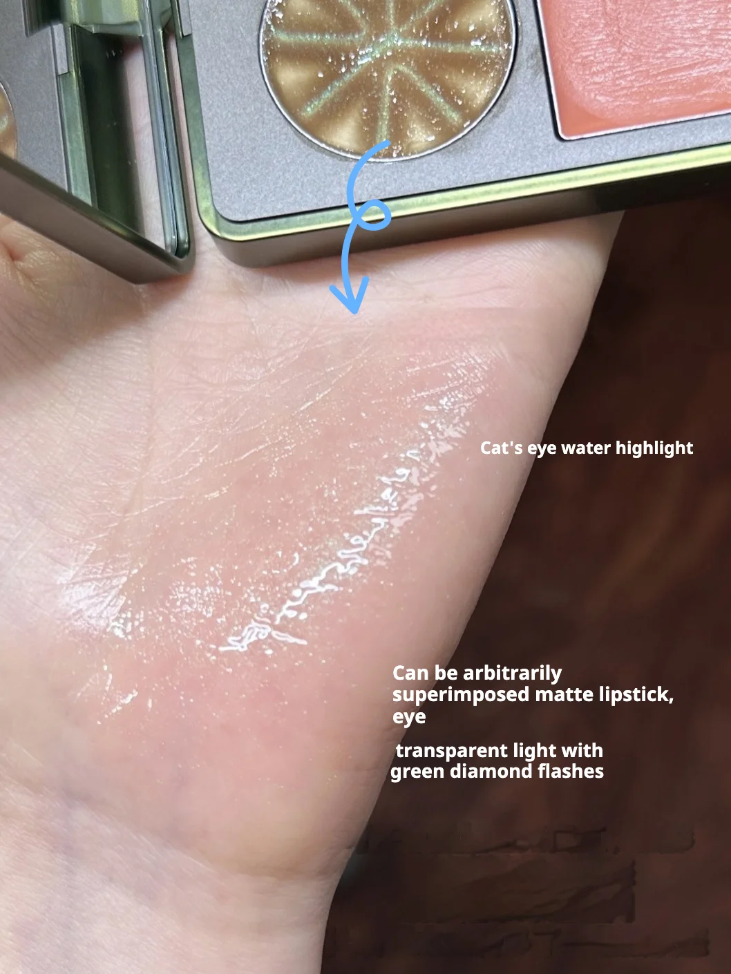 Girlcult Facial Comprehensive Powder Cream Disc Blush Highlighter Contour Bronzer All-in-One-Palette Water Light Finish Makeup