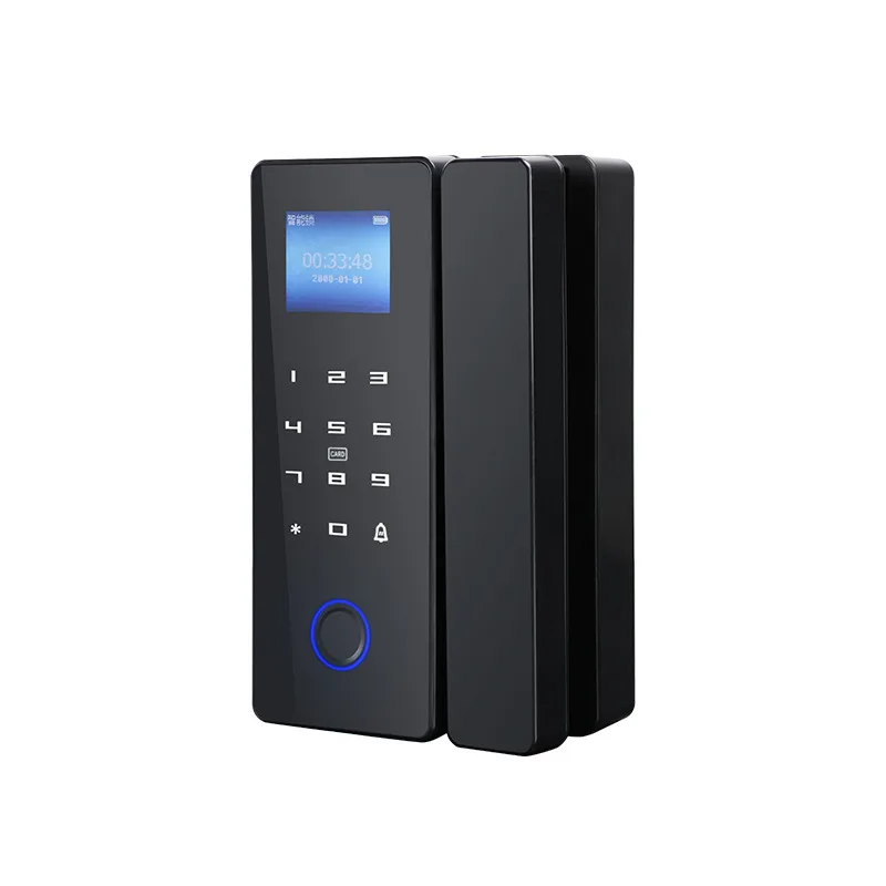 Commercial smart lock, store password lock, support fingerprint password swiping, office glass door fingerprint lock