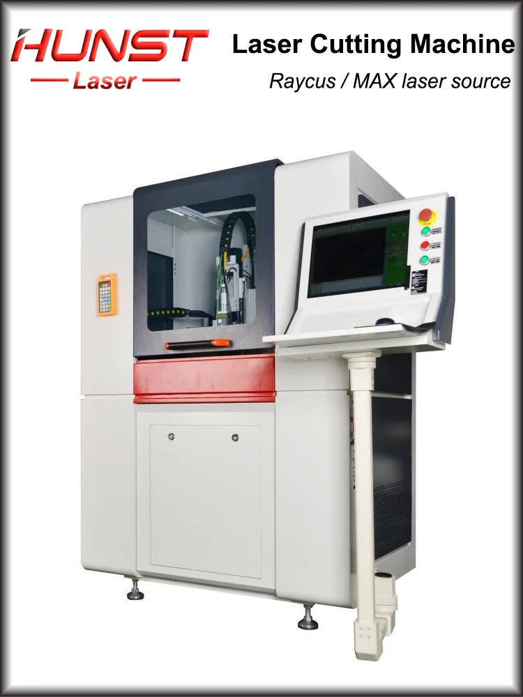 HUNST Small Precision Fiber Laser Cutting Machine, Raycus/MAX Laser, For Stainless Steel, Copper, Gold, Silver Jewelry Cutting.