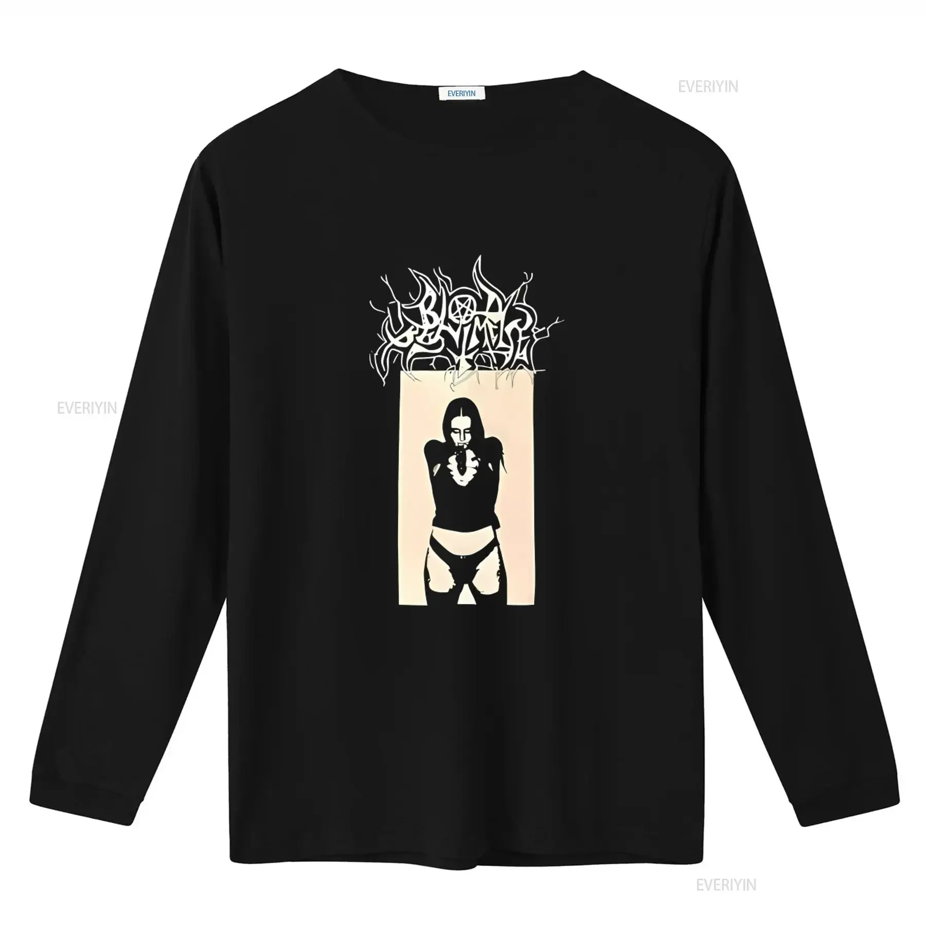 Blod Besvimelse Gothic Punk Rock TSHIRT Moonblood Beherit Corneus Grausamkeit Fashion T Shirt vintage Washed streetwear