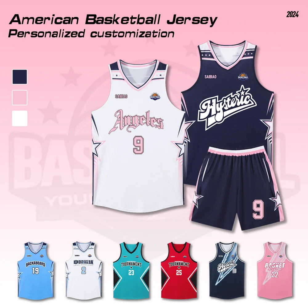 Erwachsenen Kind Basketball Trikot anpassen schnell trocknende Trainings uniform Hemden Männer Sportswear Kit Frauen Trainings anzug Sporta nzug Kleidung