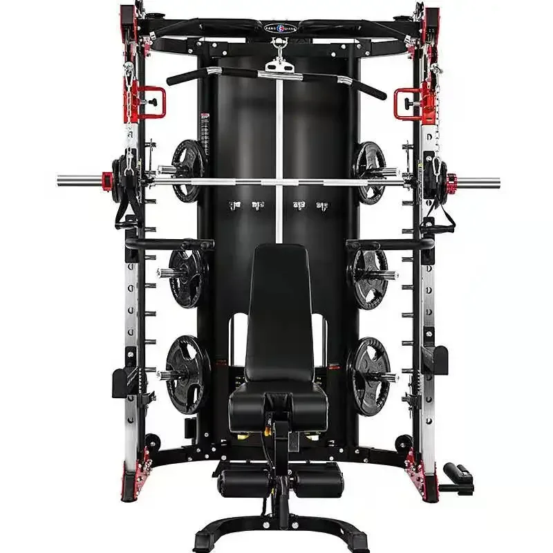 Home sports Multi-Functional Trainer Smith machine squat rack crossover trainer Smith machine