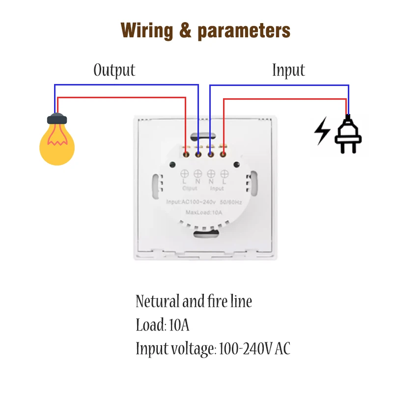 Cerhot  Need Neutral Wire IR Wall Light Switch Wave Infrared Sensor No Need Touch EU UK 220V Glass Screen Panel Electrical