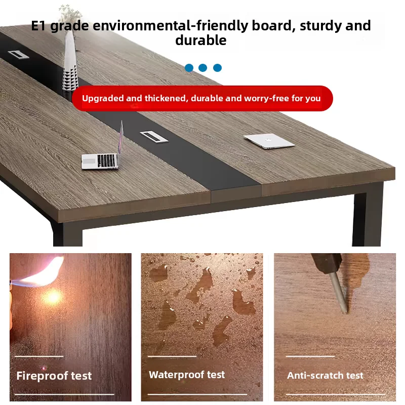 Conference table long table simple modern meeting room reception negotiation long table simple work