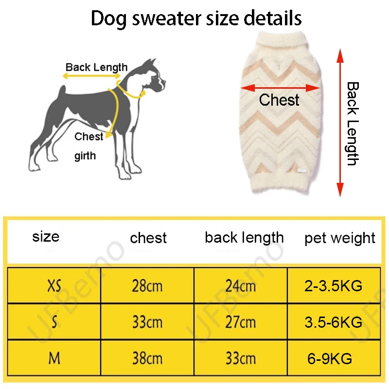 Dog Sweater Jumper Cat Winter Warm Pull Clothes Soft Jersey Perro Pullover Sweaters for Small Dogs Puppy Pet Christmas