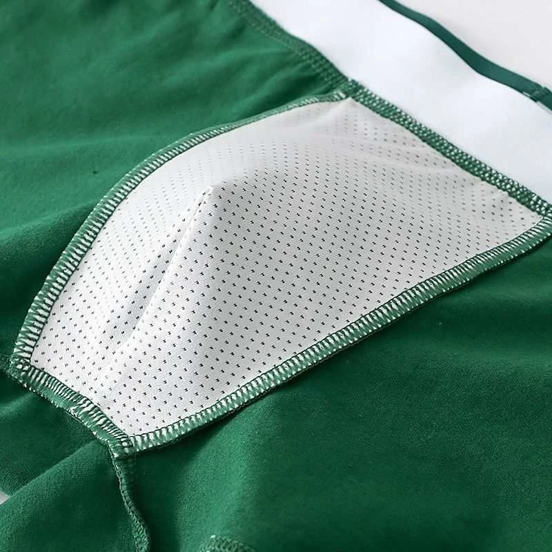 7 قطع من سراويل الملاكم القطنية للرجال بنمط رقطة بيضاء، ملابس داخلية مريحة للارتداء اليومي، ألوان متعددة قابلة للتنفس #6