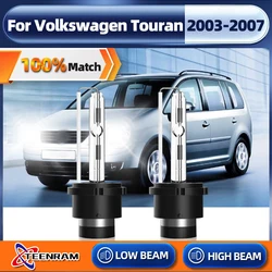 2PCS HID Bulb CBI HID Xenon Headlight D2S Xenon Lamp Light 6000K 12V 35W For Volkswagen Touran 2003 2004 2005 2006 2007
