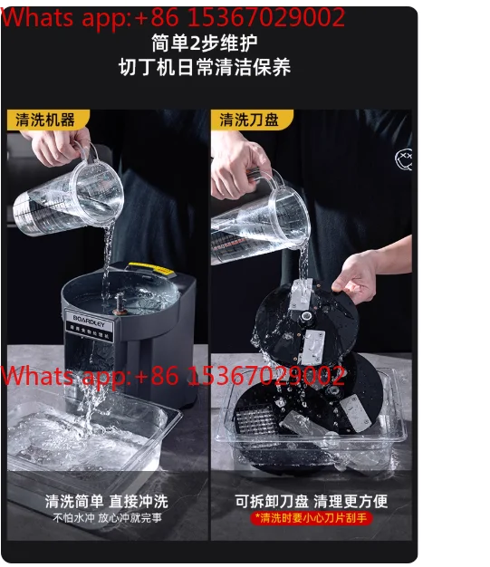 لقطاعة الخضراوات 3 in1 متعددة الوظائف آلة القطع الكهربائية الجزرة قطاعة البطاطس شريحة أجاد مكعبات منتج أغذية #4