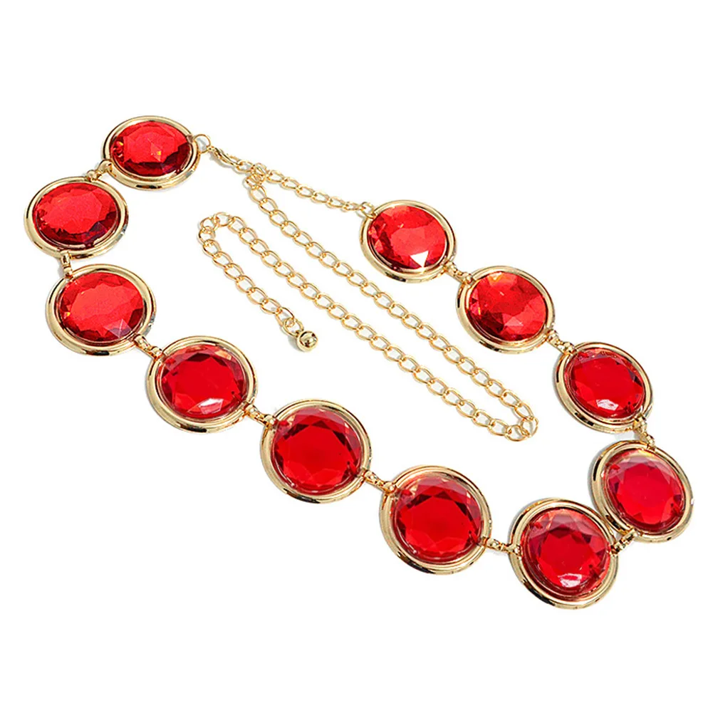 Raven Cosplay Belt Waistband Cartoon Titans Roleplay Waist Chain Costume Accessories Halloween Carnival Gifts Men Women Adult