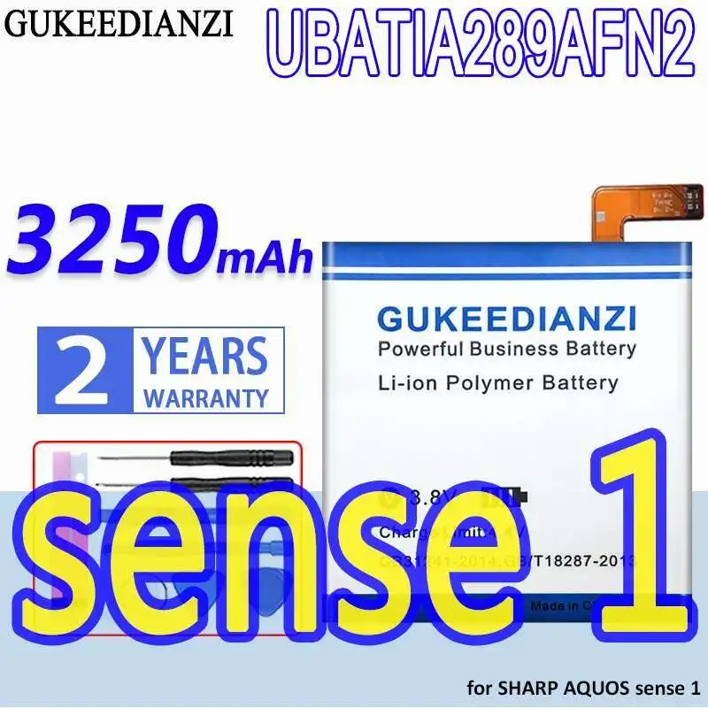 

High-Efficiency 3250Mah For Sharp Aquos Sense 1 UBATIA289AFN2 Mobile Phone Battery