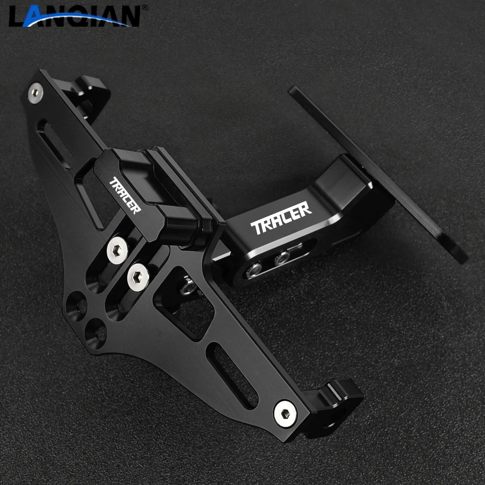 FOR YAMAHA TRACER 9GT 700 900 Tracer700 Tracer900 Motorcycle Fender Eliminator Adjustable License Plate Holder Bracket LED Light