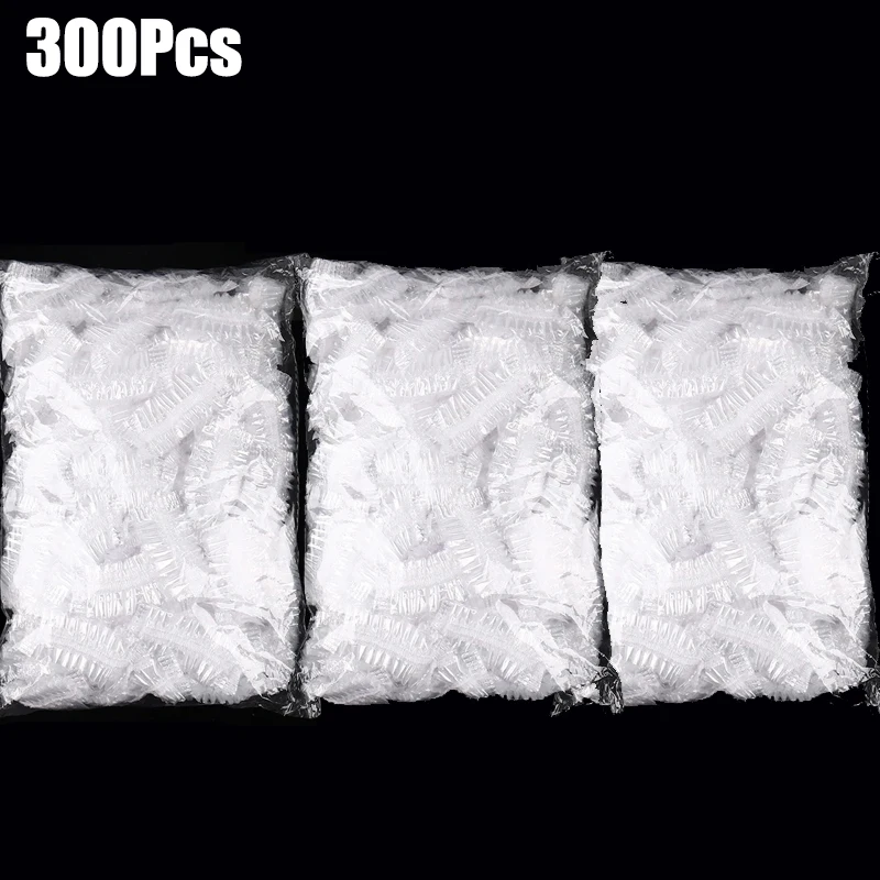 100/300/500 Stuks Wegwerp Kappers Oorbeschermers Salon Clear Oor Cover Gehoorbescherming Haarverf Bescherm Cap Haarkleur stylingTool