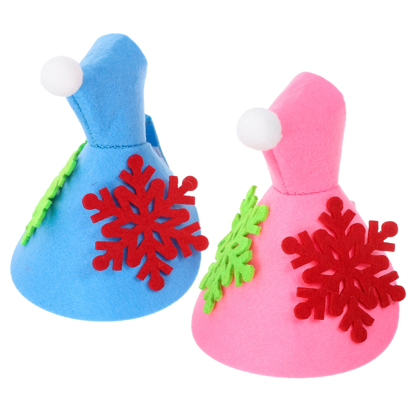 

2Pcs Snowflake Christmas Parrot Cloak Felt Bird Cape Warm Windproof Pet Outfit for Parrots Cockatiels Parakeets Holiday