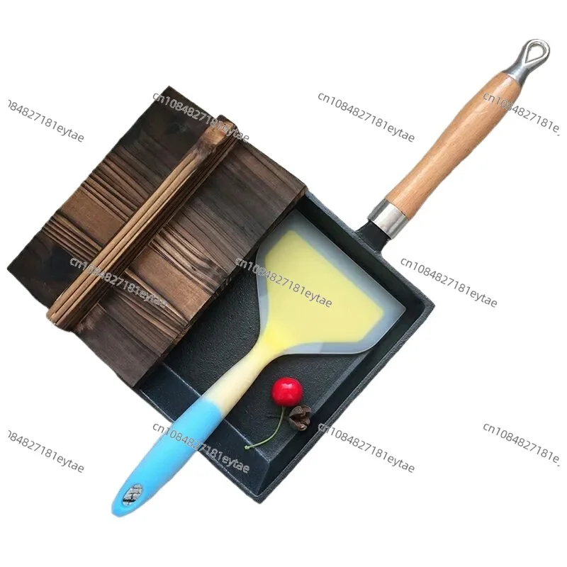 

Сковорода с антипригарным покрытием, квадратная сковорода для омлета без покрытия, сковорода для блинов с антипригарным покрытием, толстый омлет, жареные яйца