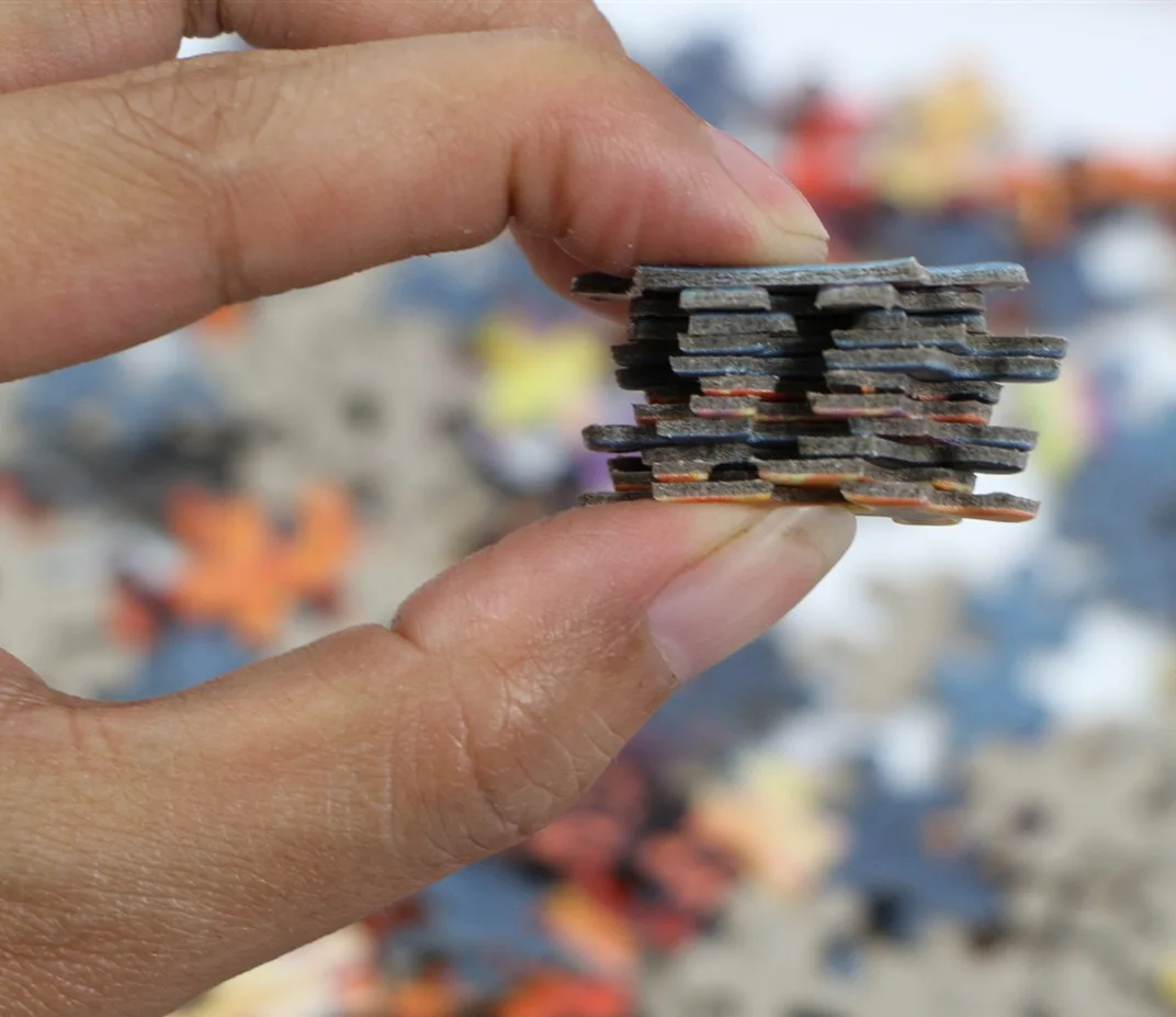 TOBEFU 500 sztuk Puzzle dekompresyjne montaż obrazu puzzle krajobrazowe zabawki dla dorosłych dzieci dzieci gra zabawki edukacyjne — zdjęcie 6