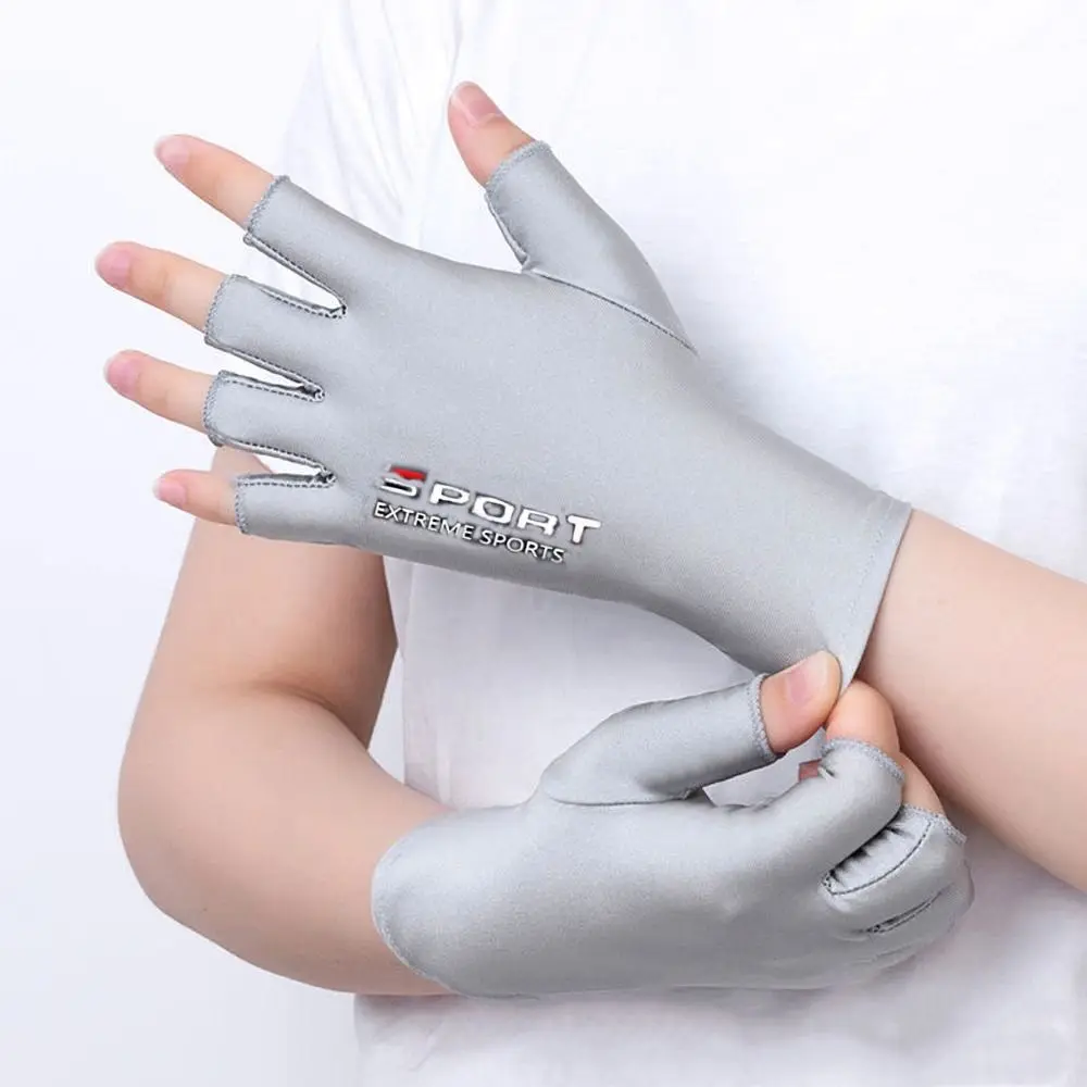 Sun Protection Gloves Ice Silk Driving Gloves Touch Screen Gloves Men Fishing Gloves Women Gloves Summer Sunscreen Gloves