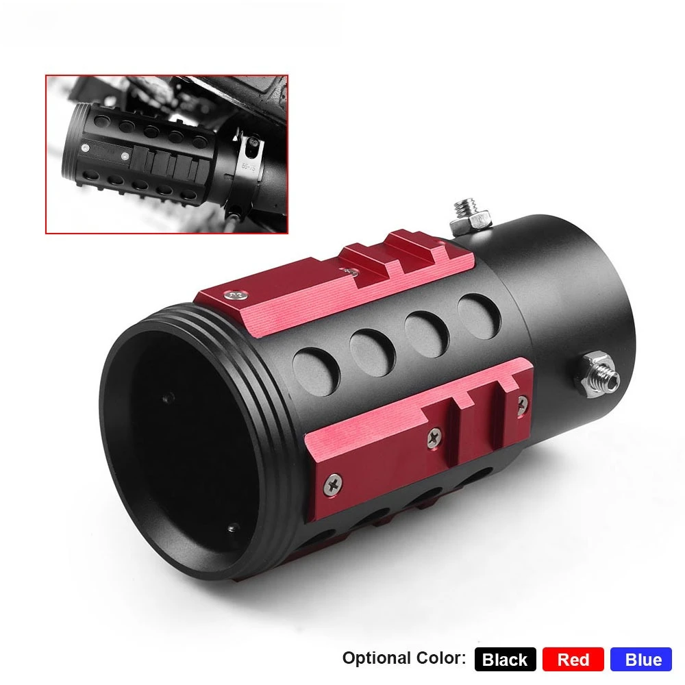 

Grenade Style Exhaust Tip Aluminum Alloy - Universal Racing Muffler Tail Pipe for Car Truck SUV