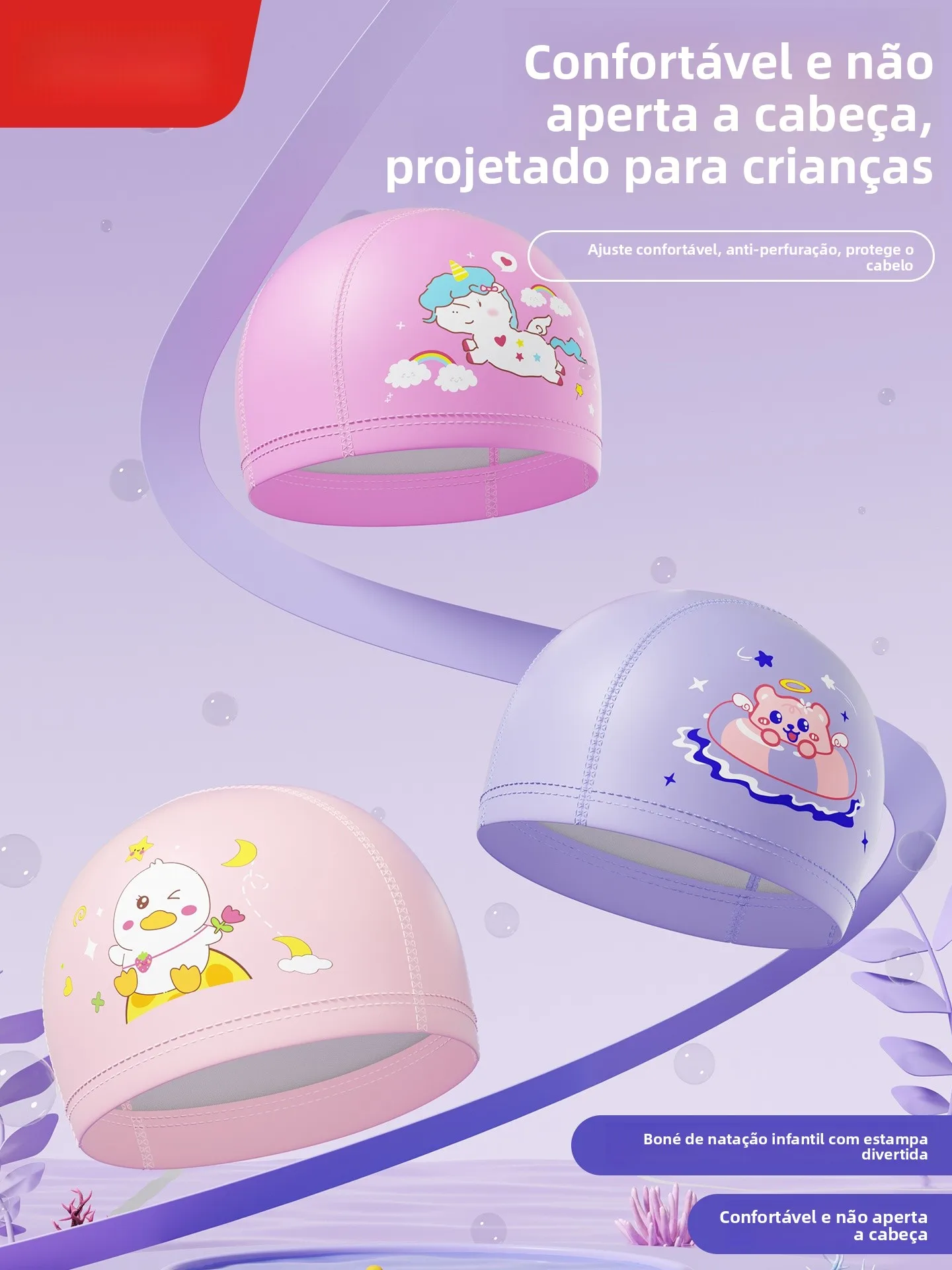 touca-de-natacao-infantil-para-cabelos-longos-confortavel-protecao-para-os-ouvidos-impermeavel-nao-aperta-a-cabeca-touca