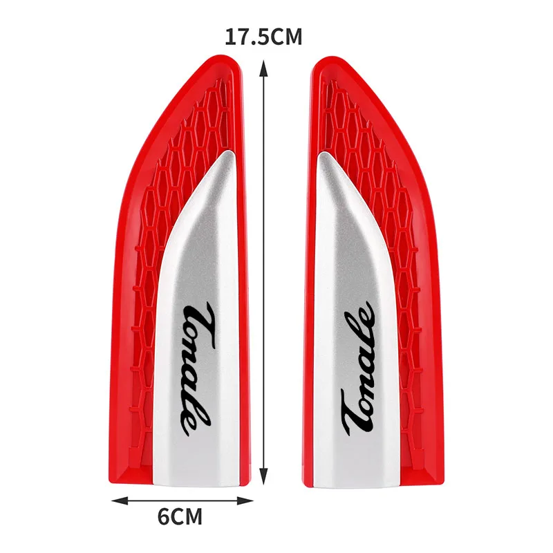 جسم السيارة واقية ABS ملصق سيارة درابزين الجانب شفرة شارة ل ألفا روميو تونال اكسسوارات السيارات جسم السيارة واقية ملصق
