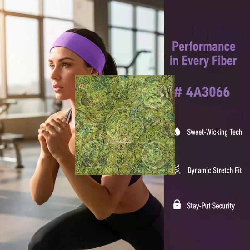 Retro Solid Color Elastic Sweat-Wicking Sports Headband For Women