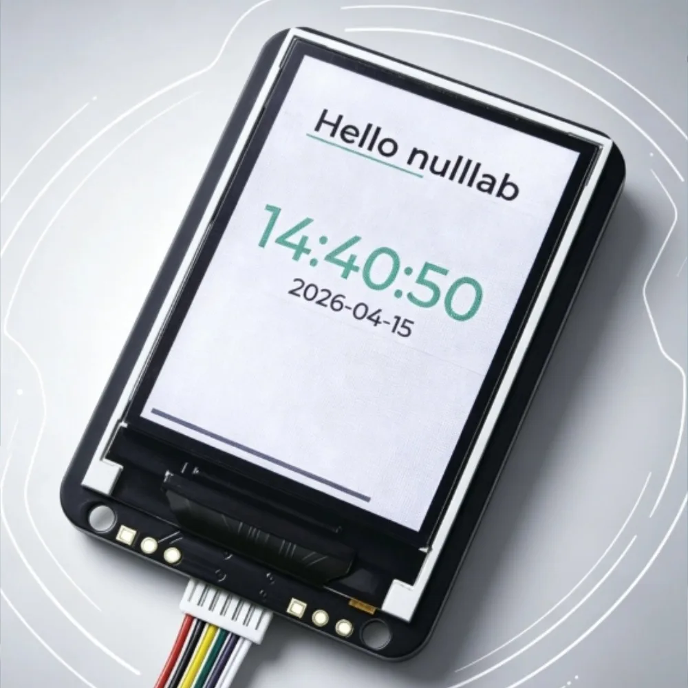 1.3/2.0 Inch TFT LCD Display Screen 4-Wire Standard SPI Communication IPS Full View Hard Screen ST7789 Driver Full Color Panel