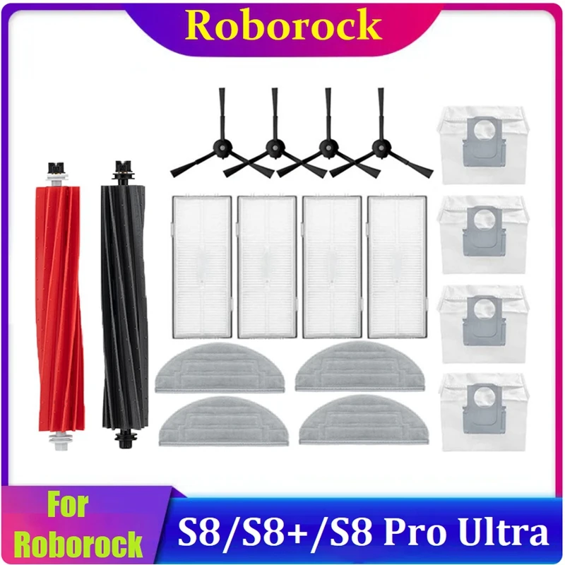 

18 шт., наборы для пылесоса Xiaomi Roborock S8/S8 +/S8 Pro