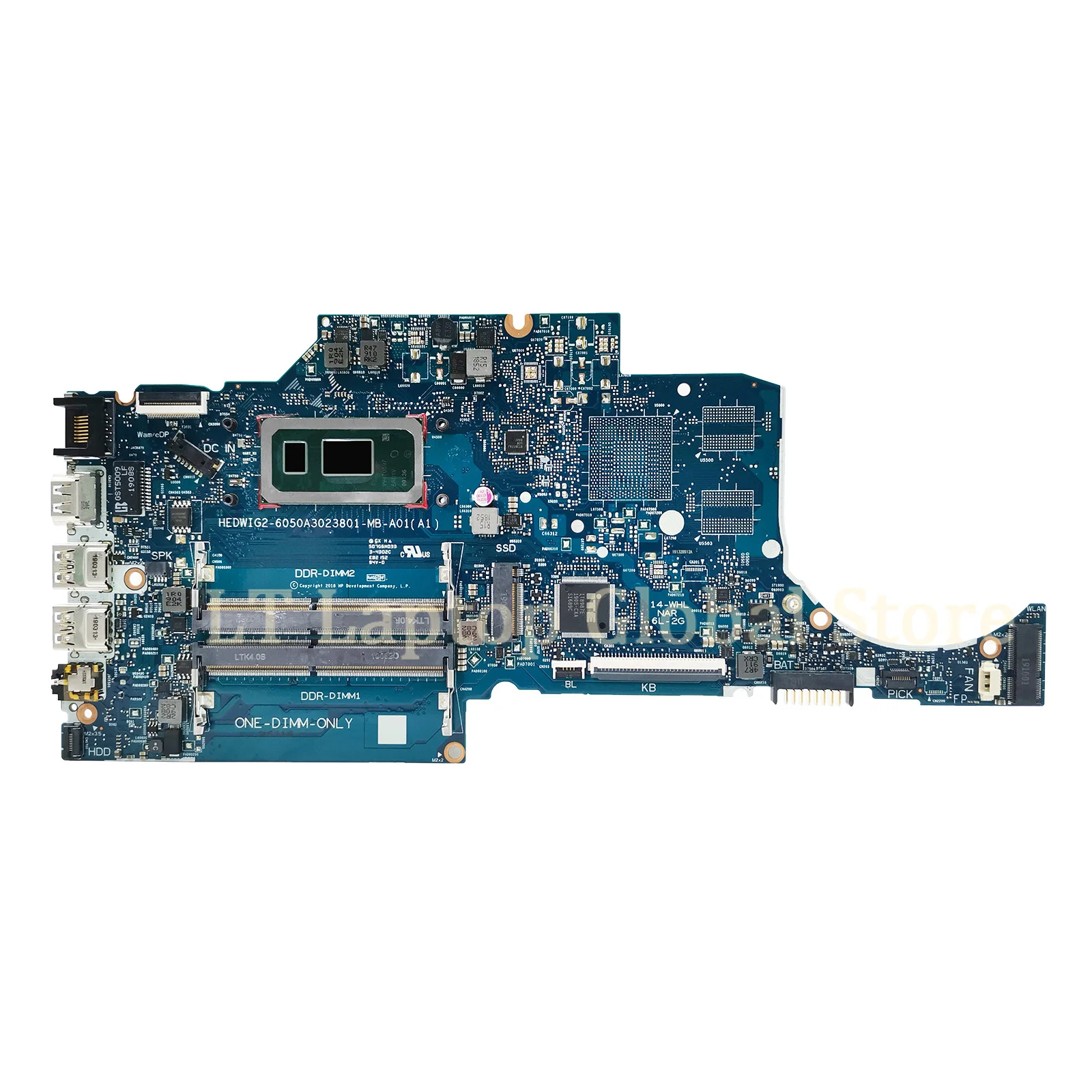 6050A3023801 Laptop Motherboard For HP 14S-CF 14-CF 14S-CR L38212-601 L48651-601 Mainboard With CPU i3 i5 i7 8th Gen