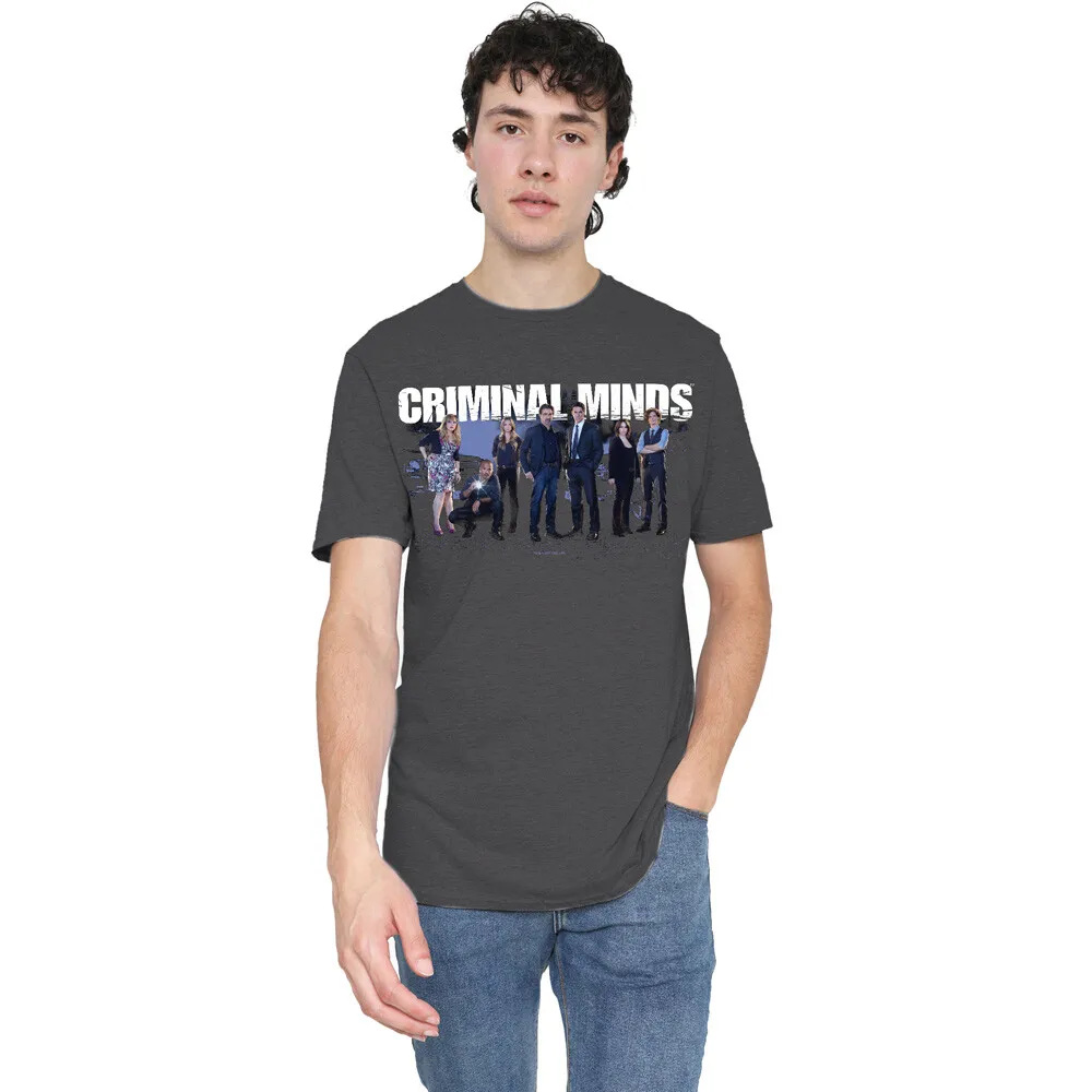 Criminal Minds Season 10 Cast TShirt S2XL, Charcoal