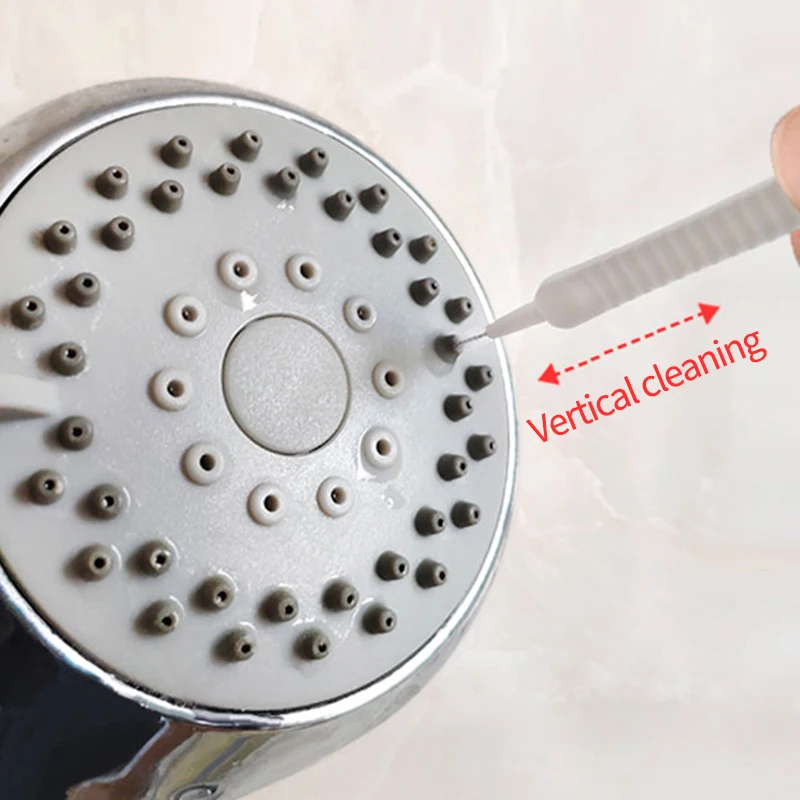 1/10/20pcs Household Shower Cleaning Brush Bathroom Shower Head Cleaner Showerhead Nozzle Hole Gap Blockage Cleaning Tool