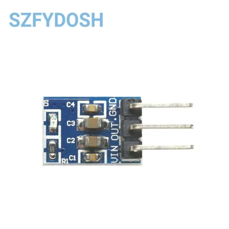 10PCS / LOT DC 5V To 3.3V Step-Down Power Supply Module AMS1117-3.3V/AMS1117-5V LDO 800MA