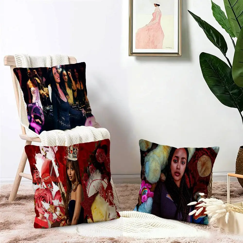 Singer Pink Pantheress Cushion Cover Decorative Pillow Sofa Home Decor case pillow cases