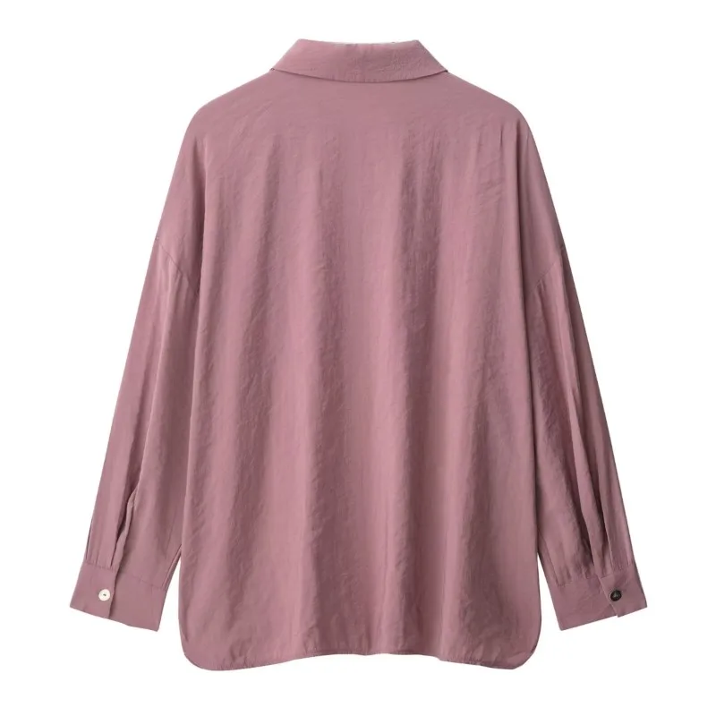 HipSeam Damen-Hosen-Sets mit hoher Taille, 2-teilig, langärmelig, Knopfleiste, weiches Hemd, fließende Hose mit weitem Bein und Gürtel, Damen-Outfit