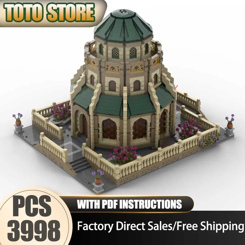 

Popular Star Movie Moc Building Blocks Modular Theed House #2 Model Technology Brick DIY Assembly Construction Holiday Toy