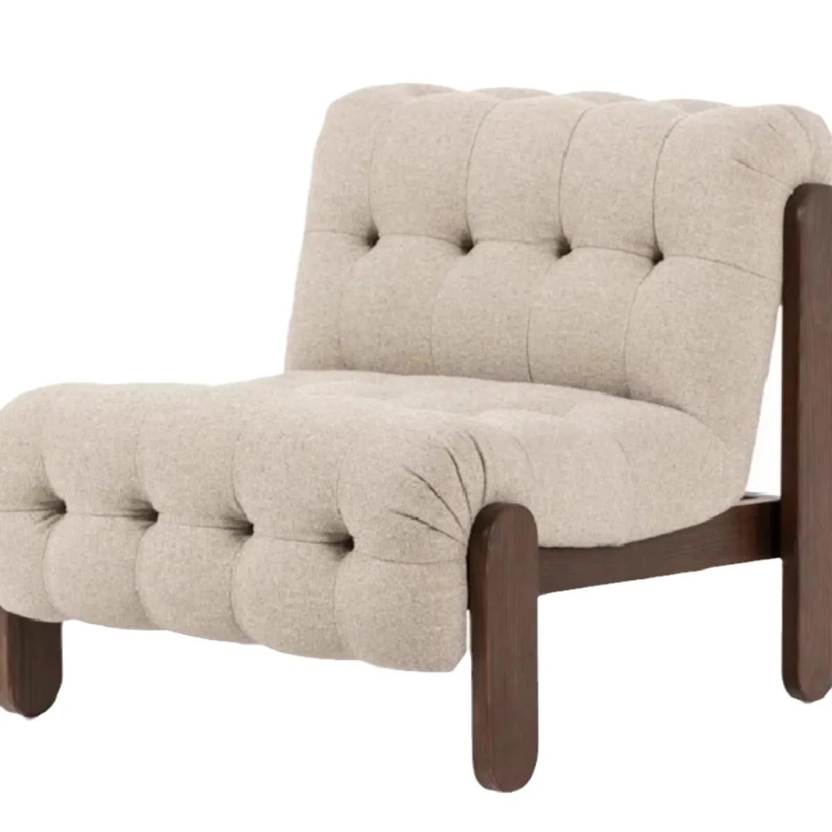 Светлый роскошный диван-кресло из цельного дерева в средневековом стиле, отель, проживание в семье, кафе, кресло для отдыха, ваби, ветер, гостиная, одиночный стул