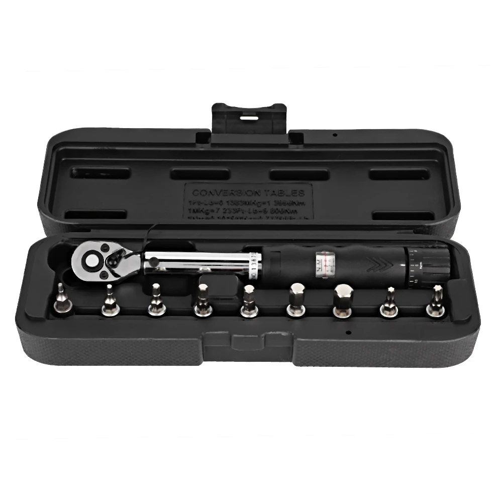 

1/4 Torsion Square Wrench Ratchet Window Type 2-14NM for Bicycle Sleeve