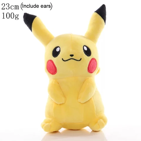 Плюшевые игрушки Pokemon: Pikachu, Squirtle, Charmander, Bulbasaur и другие