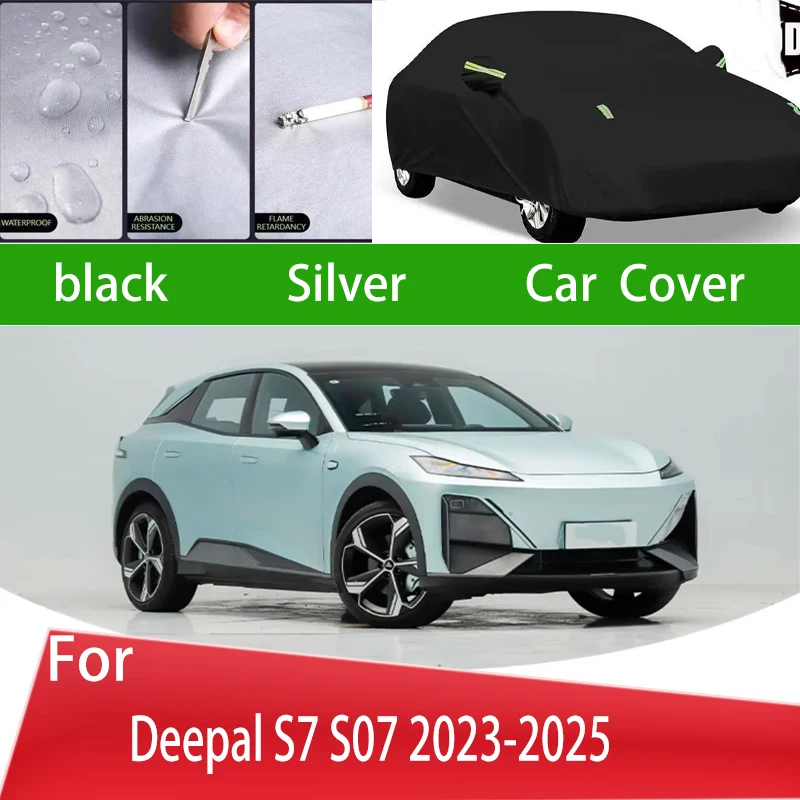 

For Deepal S7 S07 2023-2025 Outdoor Protection Full Car Covers Snow Cover Sunshade Waterproof Dustproof Exterior Car accessories