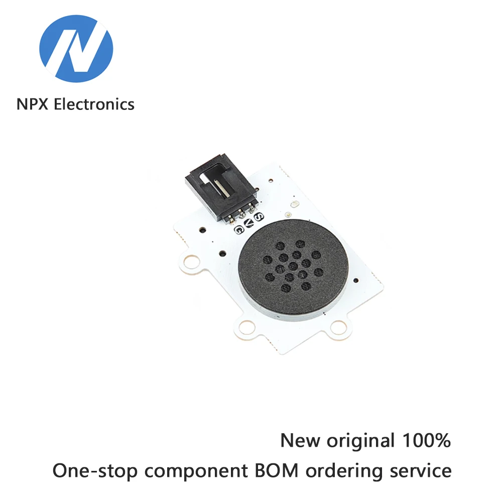 MP3 module sensor with programmable three-wire port anti-error design