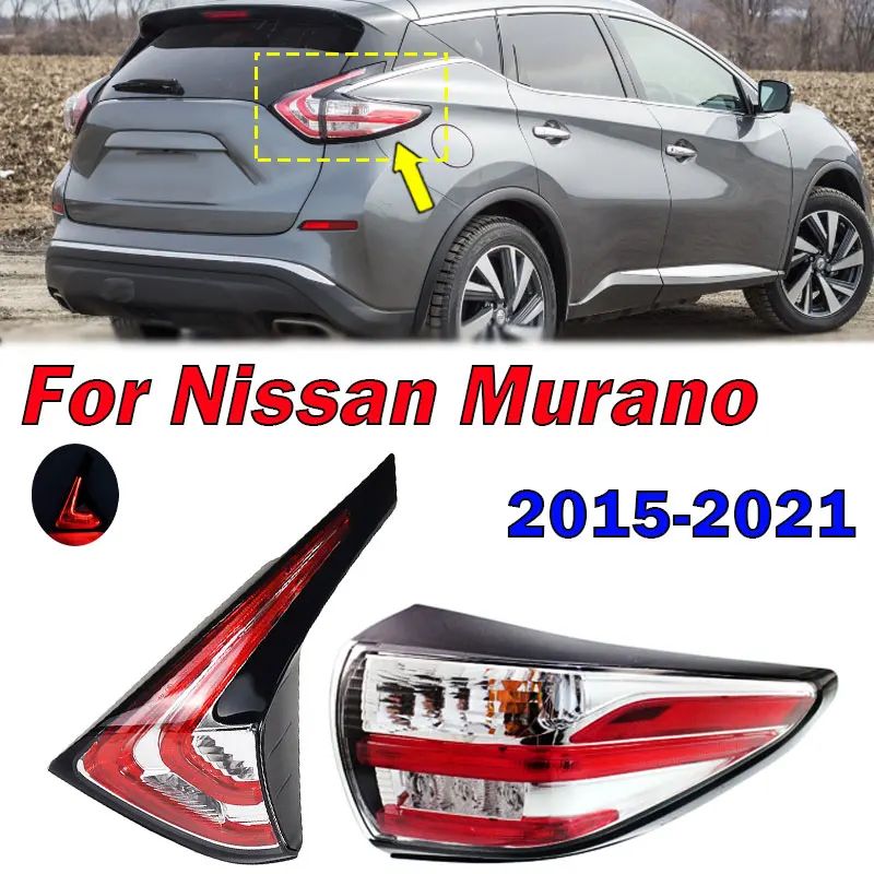 Aksesori Mobil untuk Nissan Murano 2015-2021 lampu belakang otomatis lampu peringatan lampu rem lampu sein lampu kabut 265505AA0A