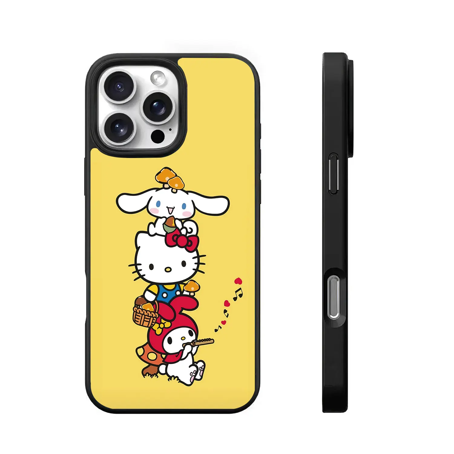 

Hello Kitty phone case for iphone 16 15 14 plus 13 12 11 pro max cover Luxury Anti drop Kuromi funda souvenir cases carcasa