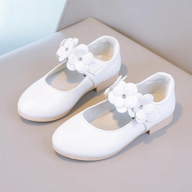 Herbst Mädchen Mary Jane Applikationen niedrigen Absatz schöne Kinder Prinzessin Schuh drei Farben spitzen Zehen atmungsaktiven Kinder Schuh 26-36 – Detail 11