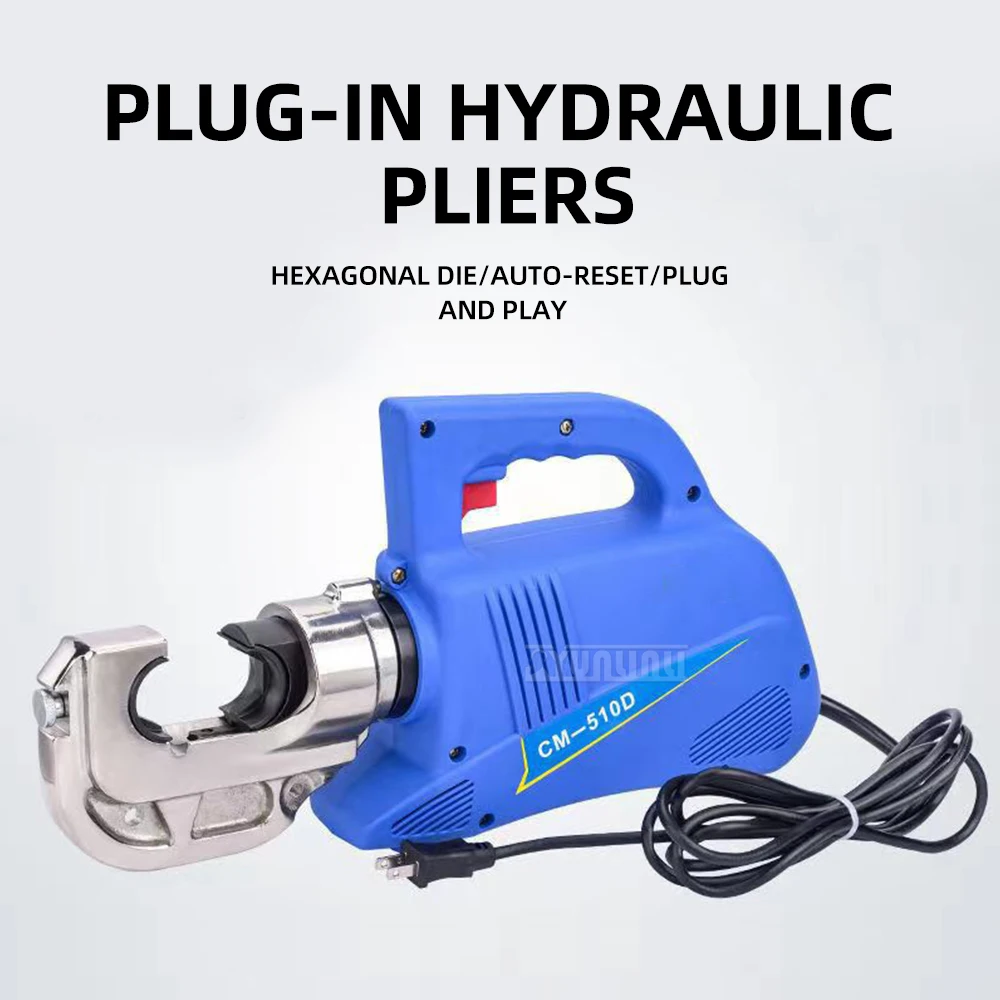 Piccolo pinze idrauliche elettriche plug-in portatili Strumento per crimpare cavi in alluminio e rame per terminali