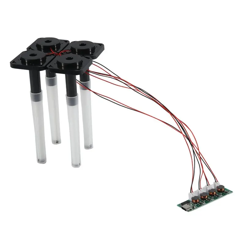 YANA35R Four-Spray Humidifier Module DIY Atomizer Control Board Driver Circuit Board 1 To 4 Plant Watering Large Fog Volume