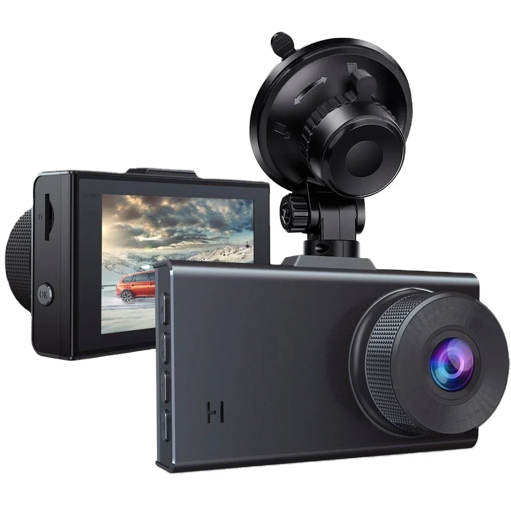 

HD 2K 1080P Dash Cam 170+140 Wide-angle DVR Car Driving Recorder Night Vision Park G-Sensor Loop Recording For Auto