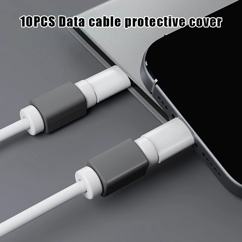 susu 10PCS Data Cable Protector Universal Anti-Break Protective Cover For Android iPhone All Phone Users Hot Sale New 2026